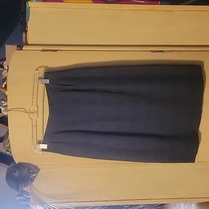 Hunter Green miniature houndstooth pencil skirt